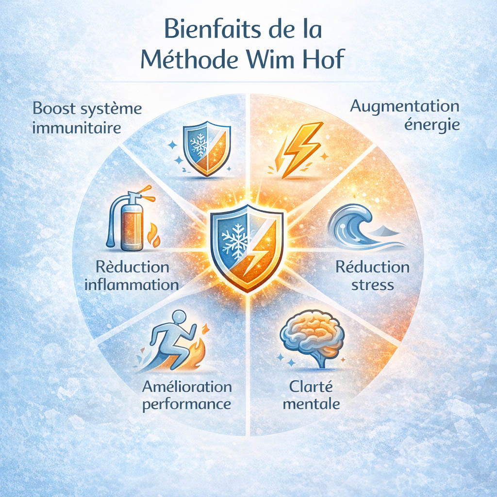 bienfaits méthode wim hof scientifiques système immunitaire énergie