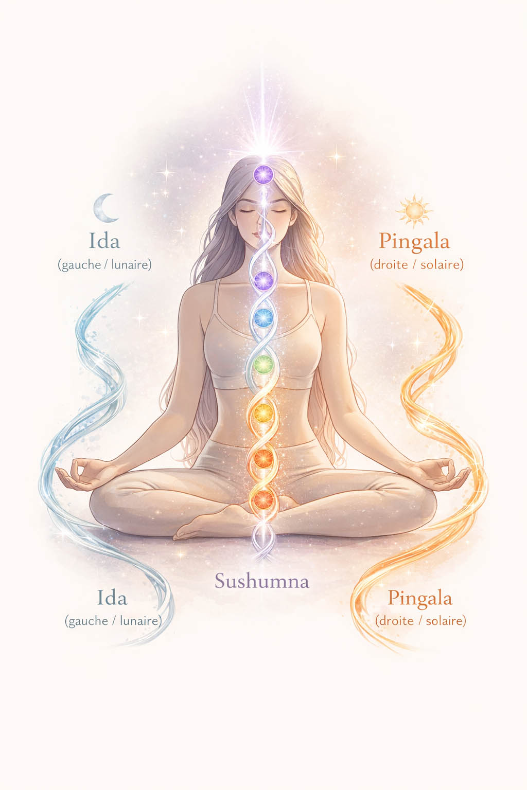 ida pingala sushumna nadis canaux énergétiques nadi shodhana