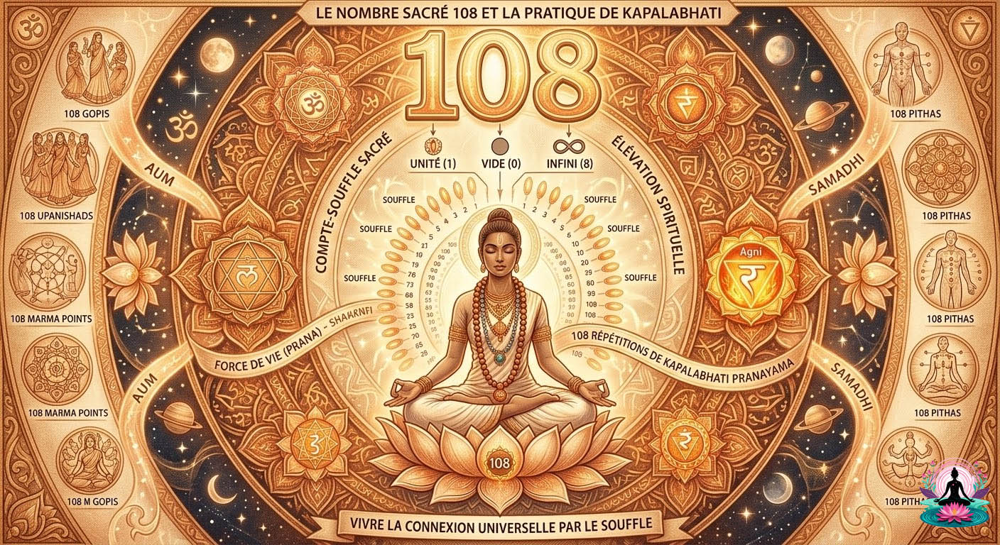 kapalabhati 108 repetitions symbolisme yoga tradition