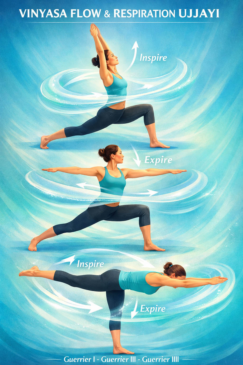 ujjayi vinyasa yoga synchronisation mouvement respiration