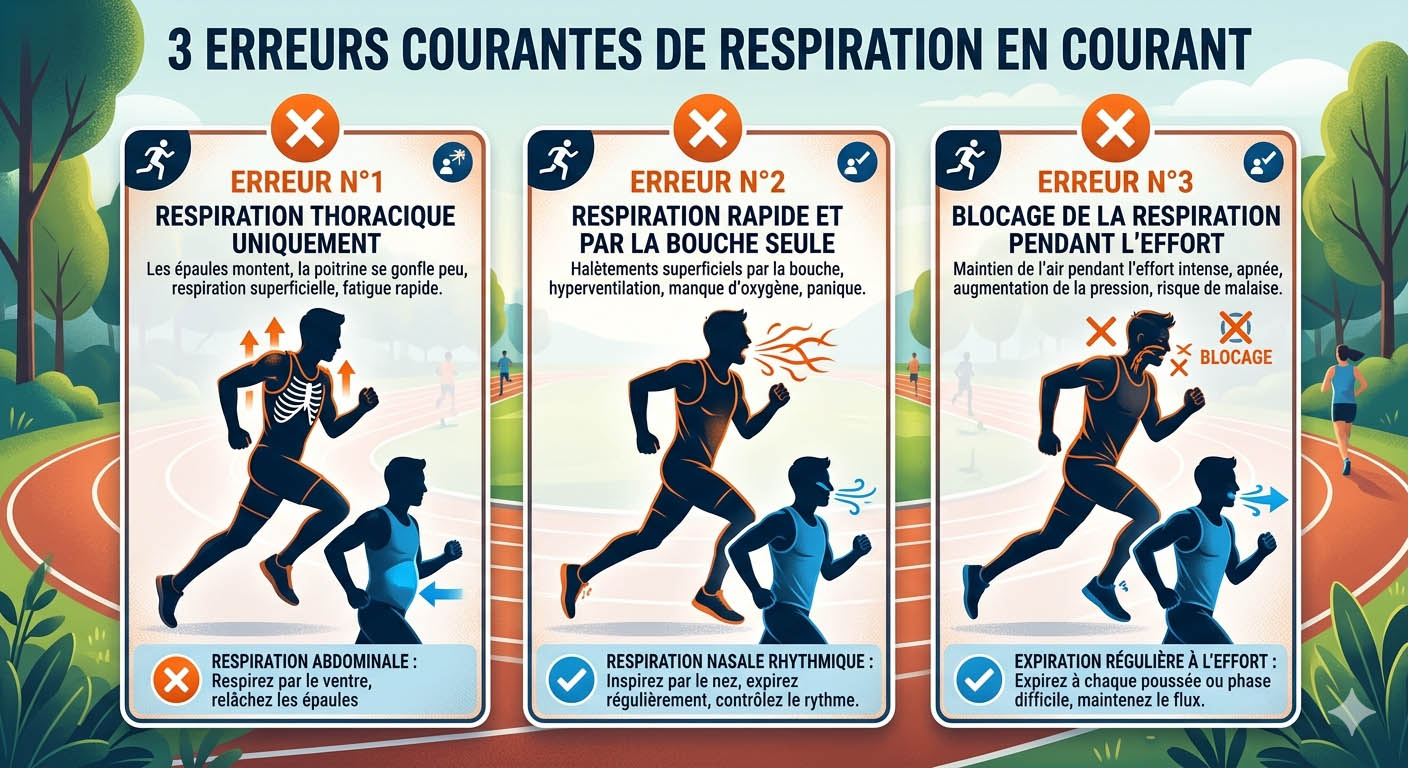erreurs respiration course a pied