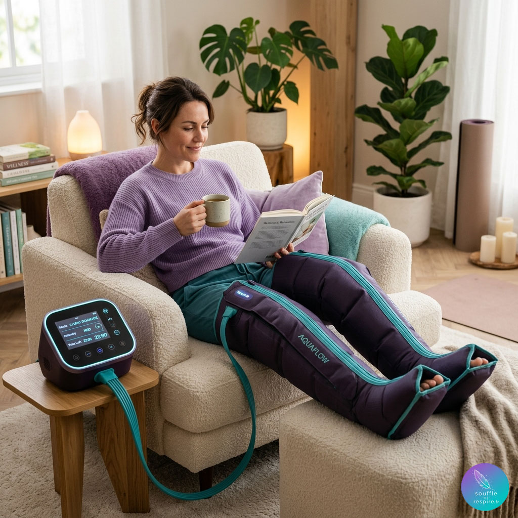 bottes pressotherapie drainage lymphatique