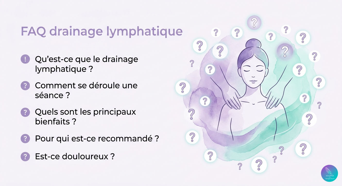 faq drainage lymphatique questions reponses